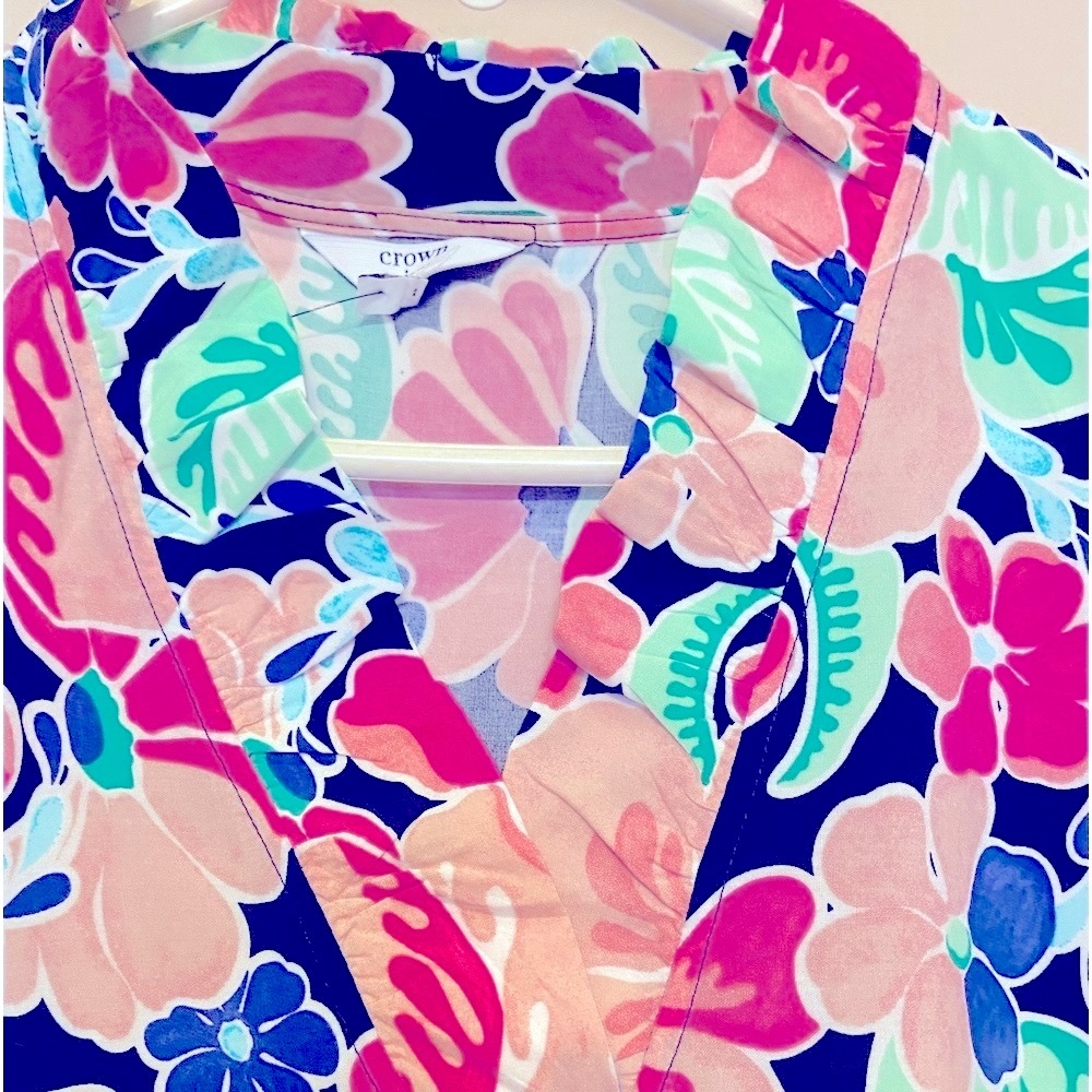 New crown & ivy, w/Pockets Sz-SP Joyful Colors Flowers, Super Soft & Lightweight - Picture 9 of 16